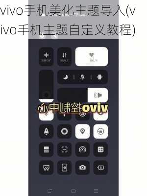 vivo手机美化主题导入(vivo手机主题自定义教程)