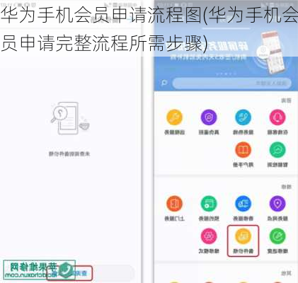 华为手机会员申请流程图(华为手机会员申请完整流程所需步骤)