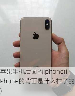 苹果手机后面的iphone(iPhone的背面是什么样子的？)