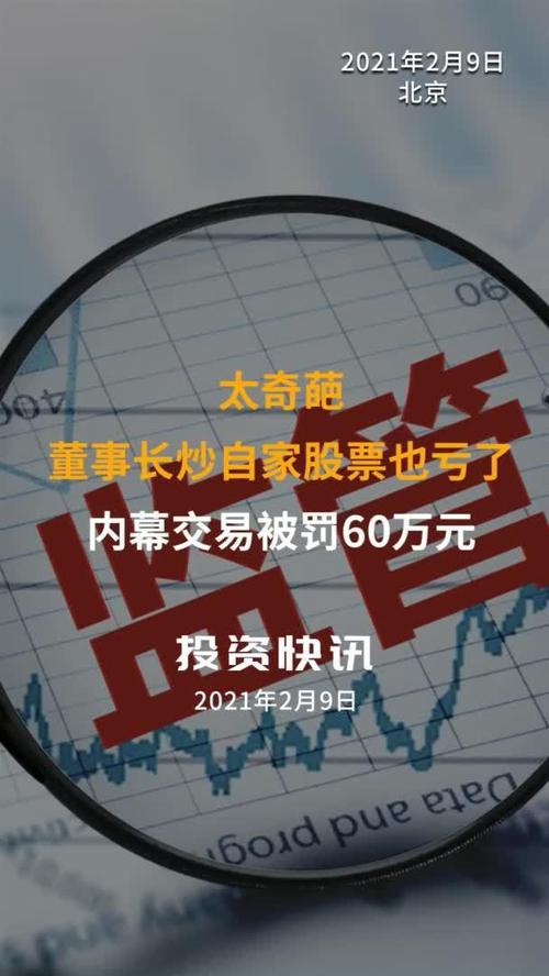 证监会连开六份罚单！商学院同学内幕交易、董事长炒自家股票等，都栽了！