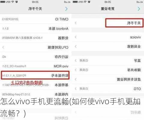 怎么vivo手机更流畅(如何使vivo手机更加流畅？)