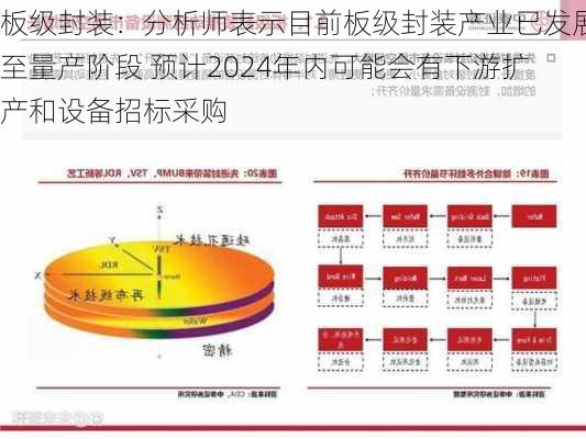 板级封装：分析师表示目前板级封装产业已发展至量产阶段 预计2024年内可能会有下游扩产和设备招标采购