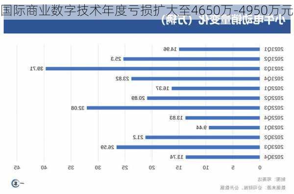 国际商业数字技术年度亏损扩大至4650万-4950万元