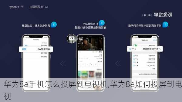 华为8a手机怎么投屏到电视机,华为8a如何投屏到电视