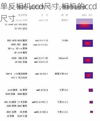 单反相机ccd尺寸,相机的ccd尺寸