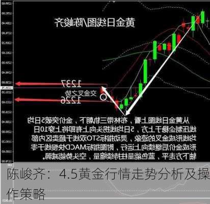 陈峻齐：4.5黄金行情走势分析及操作策略