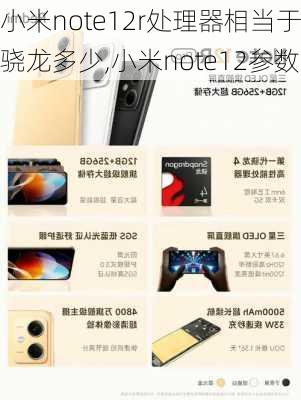 小米note12r处理器相当于骁龙多少,小米note12参数