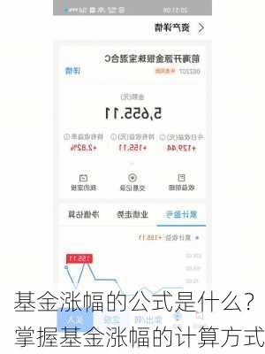 基金涨幅的公式是什么？掌握基金涨幅的计算方式