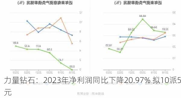 力量钻石：2023年净利润同比下降20.97% 拟10派5元