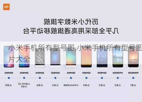小米手机所有型号图,小米手机所有型号图片大全
