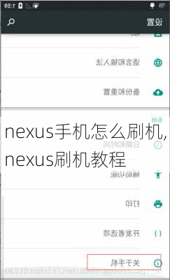 nexus手机怎么刷机,nexus刷机教程