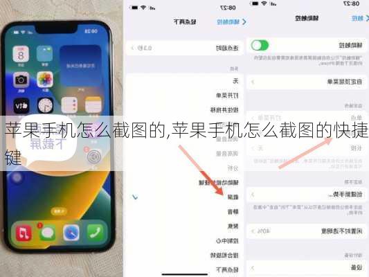 苹果手机怎么截图的,苹果手机怎么截图的快捷键