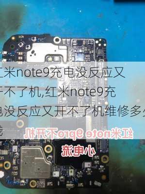 红米note9充电没反应又开不了机,红米note9充电没反应又开不了机维修多少钱