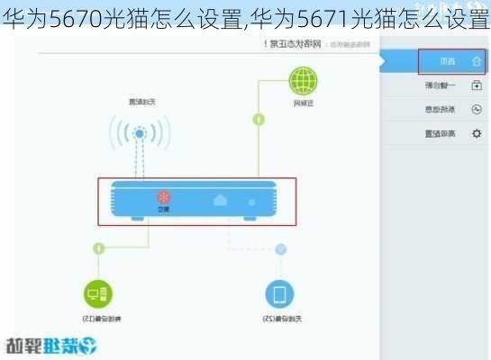 华为5670光猫怎么设置,华为5671光猫怎么设置