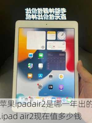 苹果ipadair2是哪一年出的,ipad air2现在值多少钱