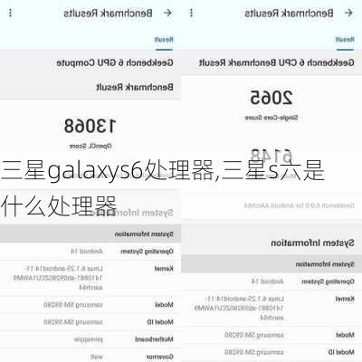 三星galaxys6处理器,三星s六是什么处理器