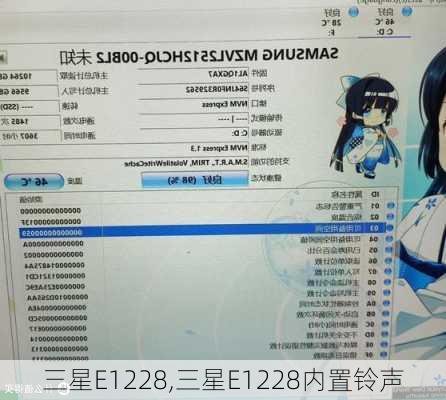 三星E1228,三星E1228内置铃声