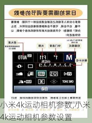 小米4k运动相机参数,小米4k运动相机参数设置