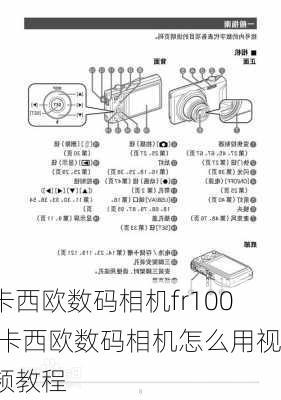 卡西欧数码相机fr100,卡西欧数码相机怎么用视频教程