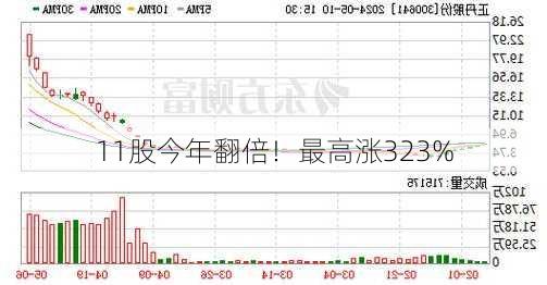 11股今年翻倍！最高涨323%