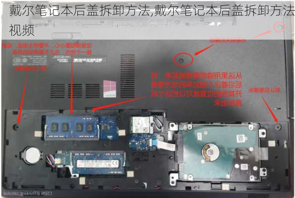 戴尔笔记本后盖拆卸方法,戴尔笔记本后盖拆卸方法视频