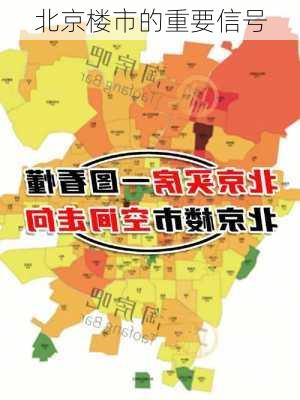 北京楼市的重要信号