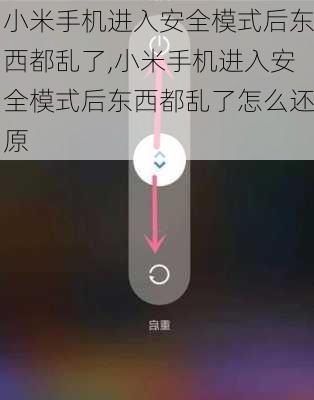 小米手机进入安全模式后东西都乱了,小米手机进入安全模式后东西都乱了怎么还原