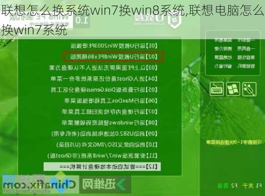 联想怎么换系统win7换win8系统,联想电脑怎么换win7系统