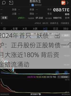 2024年首只“妖债”出炉：正丹股份正股转债一个月大涨近180% 背后资金暗流涌动