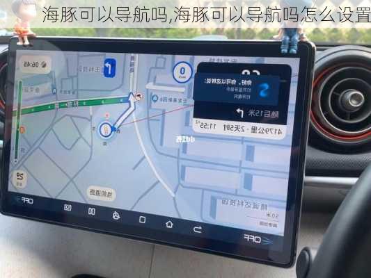 海豚可以导航吗,海豚可以导航吗怎么设置