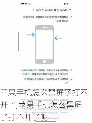 苹果手机怎么黑屏了打不开了,苹果手机怎么黑屏了打不开了呢