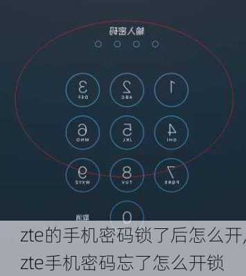 zte的手机密码锁了后怎么开,zte手机密码忘了怎么开锁