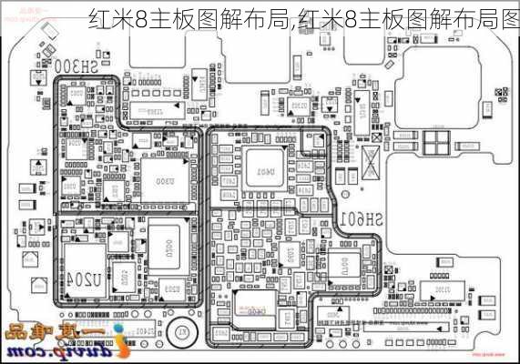 红米8主板图解布局,红米8主板图解布局图