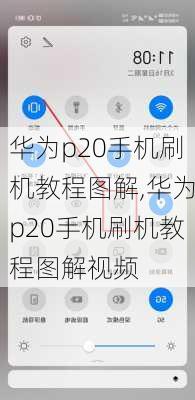 华为p20手机刷机教程图解,华为p20手机刷机教程图解视频