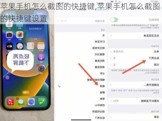 苹果手机怎么截图的快捷键,苹果手机怎么截图的快捷键设置