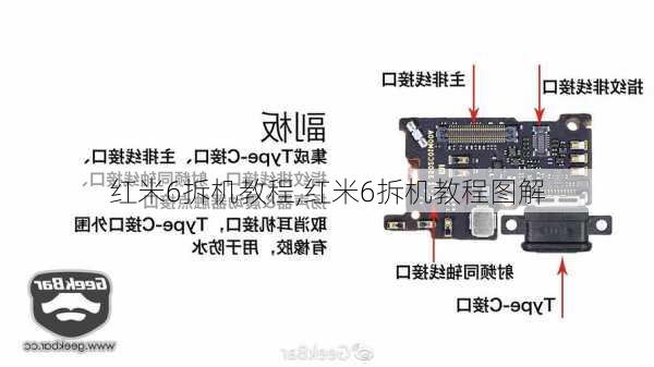 红米6拆机教程,红米6拆机教程图解