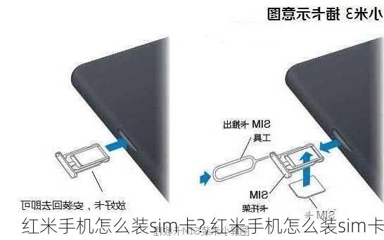 红米手机怎么装sim卡?,红米手机怎么装sim卡