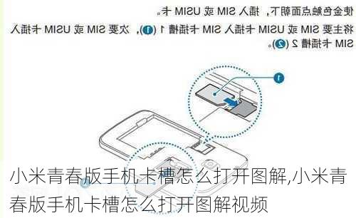 小米青春版手机卡槽怎么打开图解,小米青春版手机卡槽怎么打开图解视频