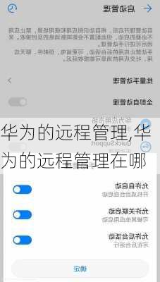 华为的远程管理,华为的远程管理在哪
