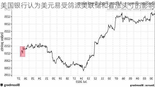 美国银行认为美元易受鸽派美联储和看涨头寸的影响