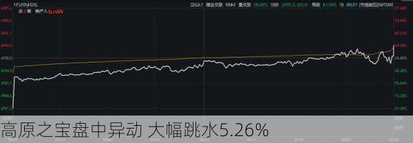 高原之宝盘中异动 大幅跳水5.26%