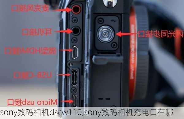 sony数码相机dscw110,sony数码相机充电口在哪