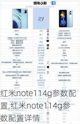 红米note114g参数配置,红米note114g参数配置详情