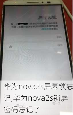 华为nova2s屏幕锁忘记,华为nova2s锁屏密码忘记了