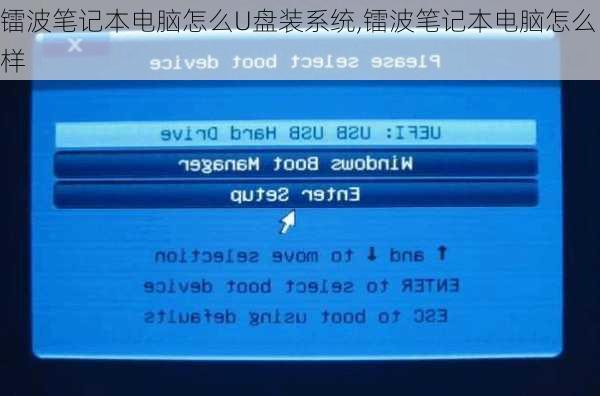 镭波笔记本电脑怎么U盘装系统,镭波笔记本电脑怎么样