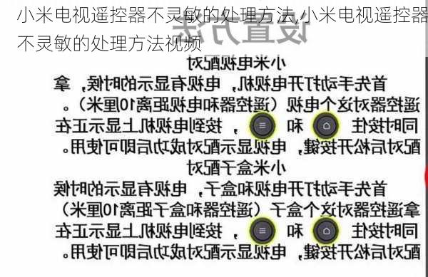 小米电视遥控器不灵敏的处理方法,小米电视遥控器不灵敏的处理方法视频