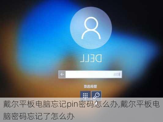 戴尔平板电脑忘记pin密码怎么办,戴尔平板电脑密码忘记了怎么办