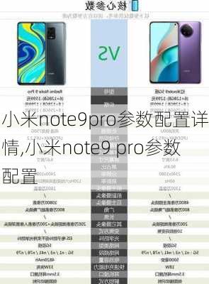 小米note9pro参数配置详情,小米note9 pro参数配置