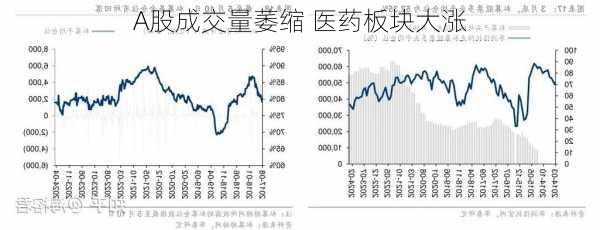 A股成交量萎缩 医药板块大涨