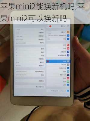 苹果mini2能换新机吗,苹果mini2可以换新吗